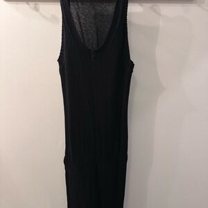 GAP Black Knit Sleeveless Dress